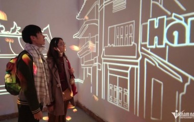 TRẢI NGHIỆM CÔNG NGHỆ 3D MAPING TẠI TRIỂN LÃM ĐINH TIÊN HOÀNG