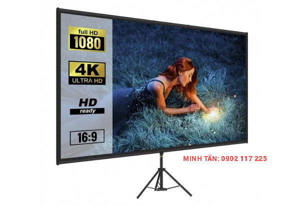 MÀN CHIẾU PHIM 3 CHÂN 100 INCH- TỶ LỆ 16:9