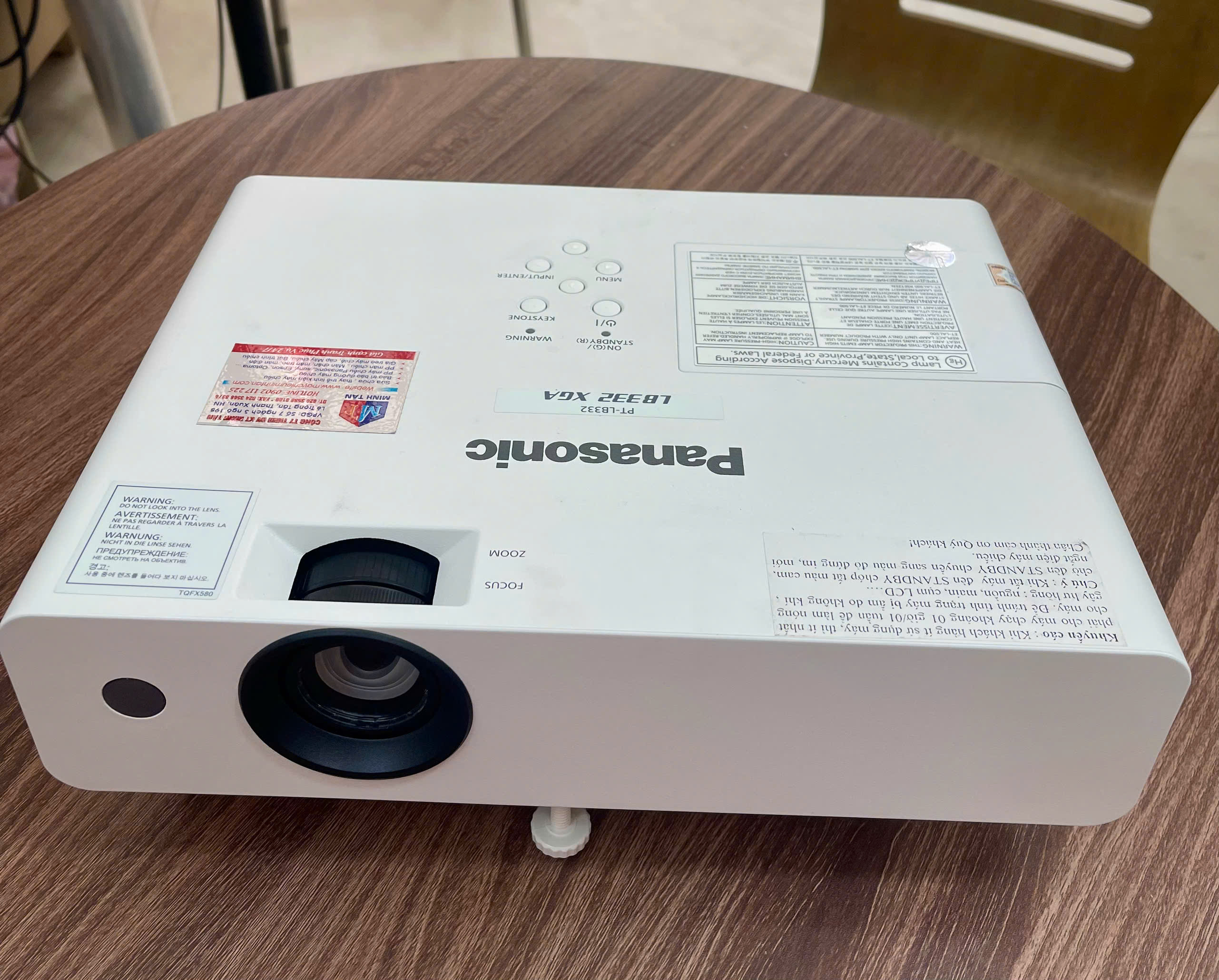 MÁY CHIẾU PANASONIC PT-LB332 MỚI 90%
